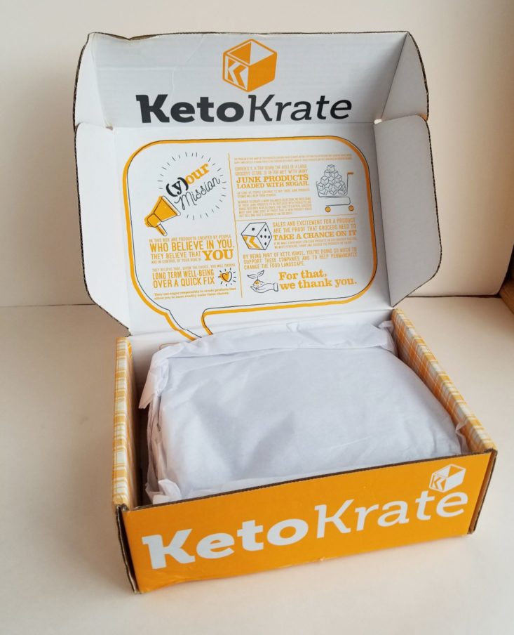 open Keto Krate box