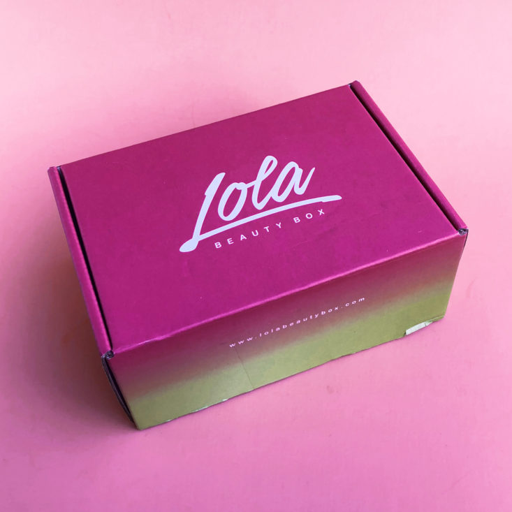 Lola Beauty Box March 2018 - Box
