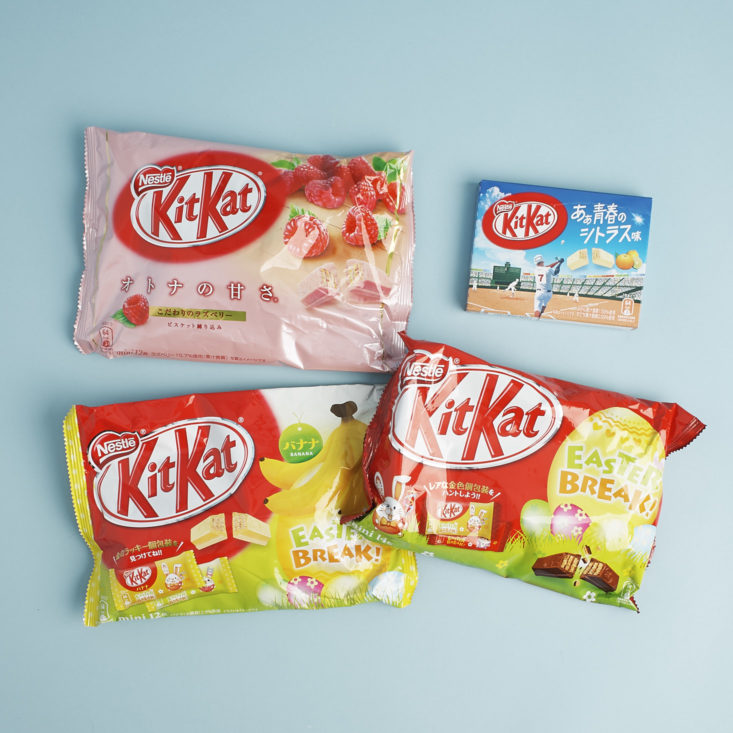 my japan crate kit kat flavors