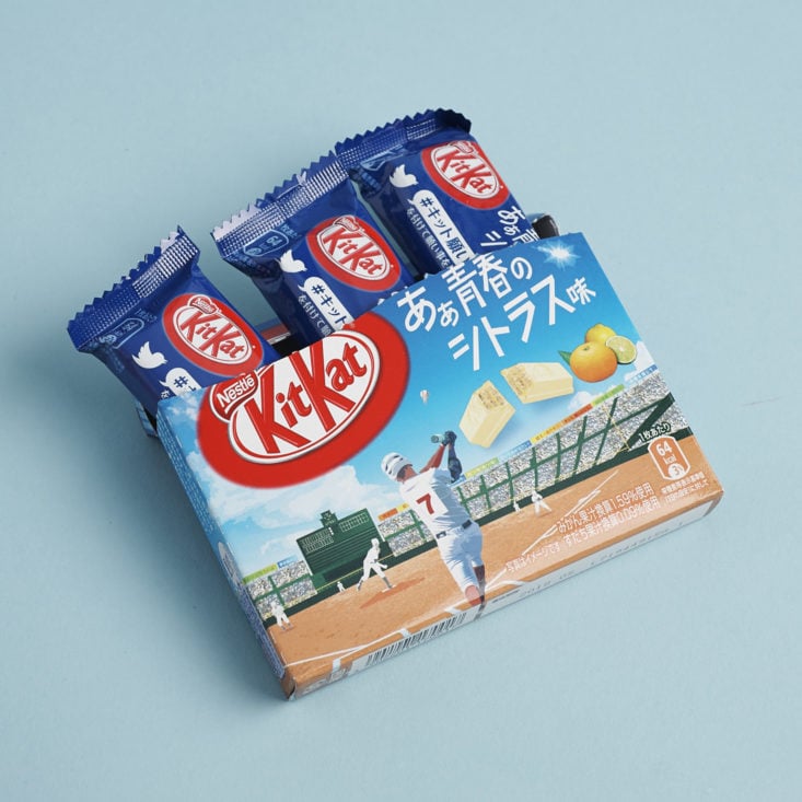 my japan crate kit kat baseball pack