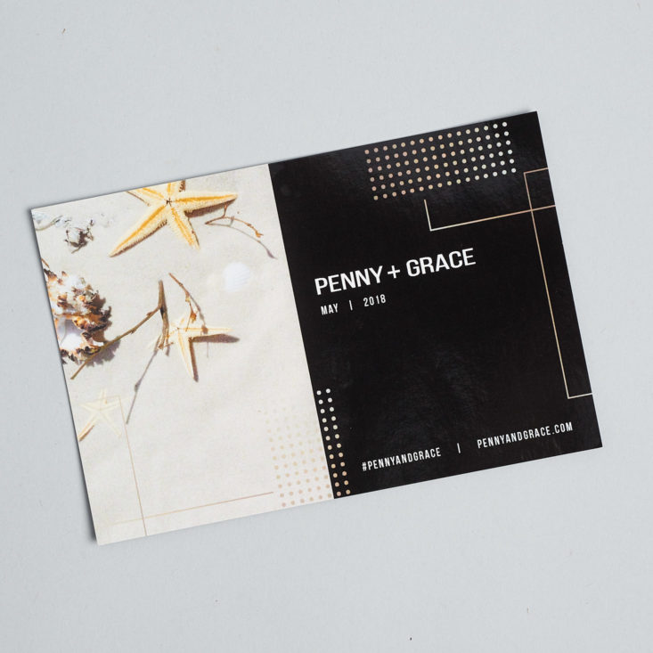 penny + grace card