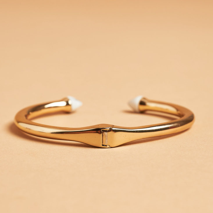 rocksbox may hinged pointed gold bracelet