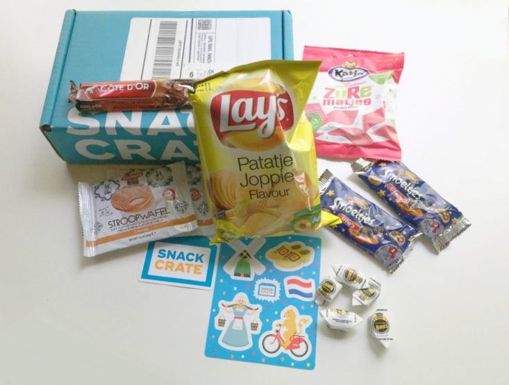 Snack Crate April 2018 review