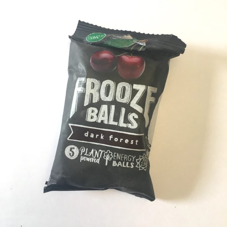 SnackSack Vegan March 2018 Fooze Balls