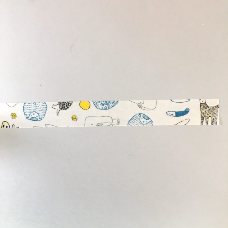 Sticky Kit Washi Tape May 2018 Animals