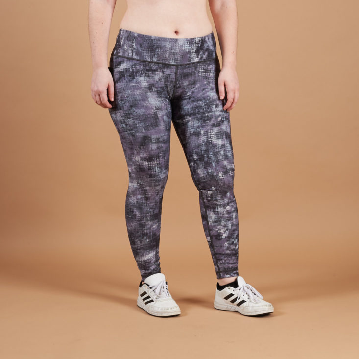 wantable fitness gray leggings