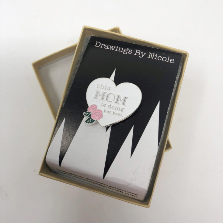 This Mom Enamel Pin by Drawings by Nicole 