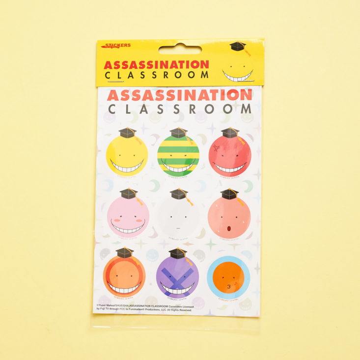 akibento assassination classroom stickers