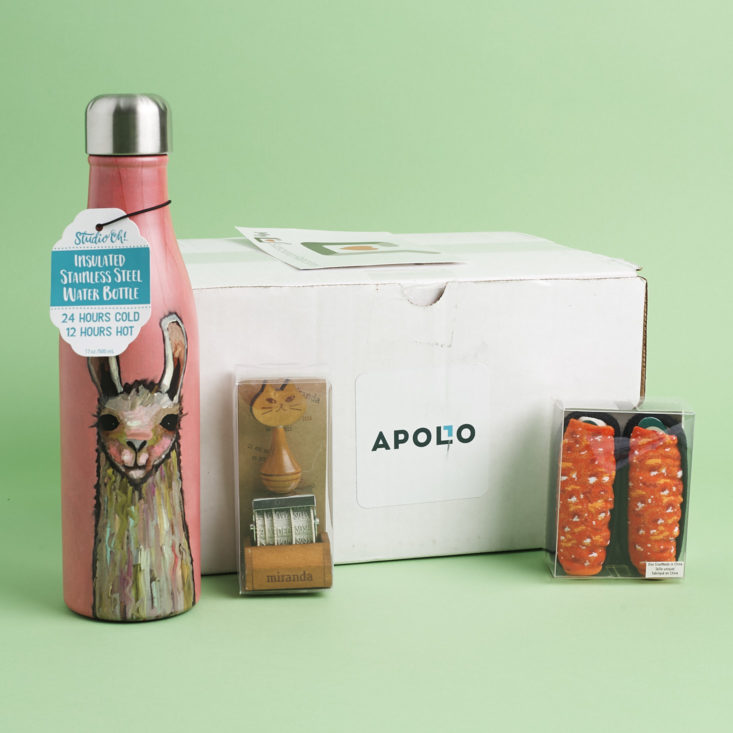 contents of Apollo Surprise Box