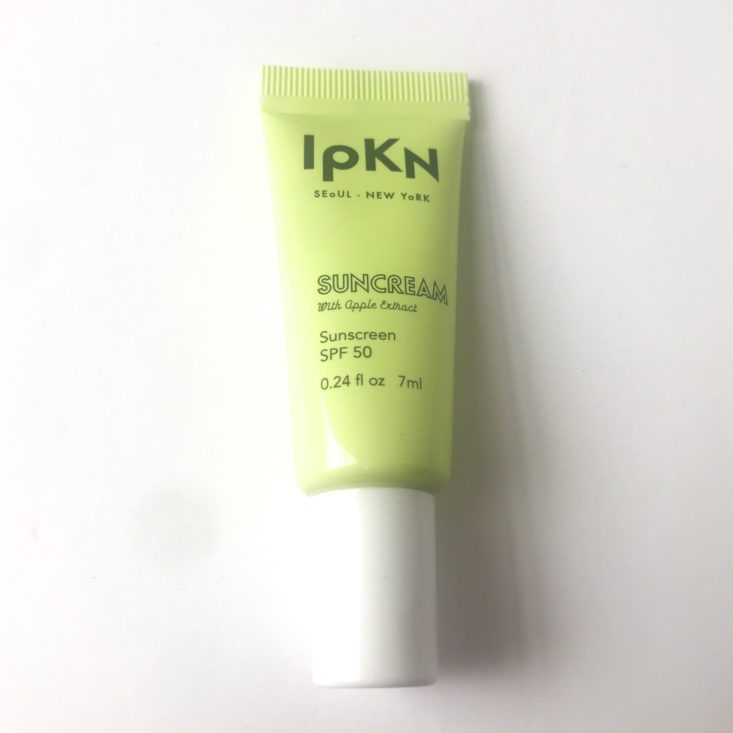 IPKN Big Apple Sun Cream SPF 50, 0.24 oz