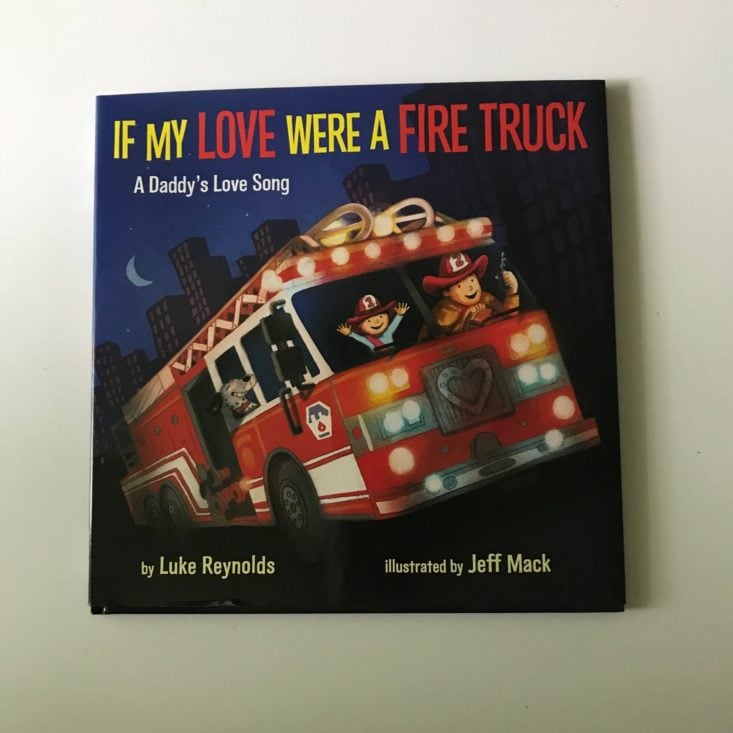 Bookroo Picture Book Box Review June 2018 -5) firetruck front