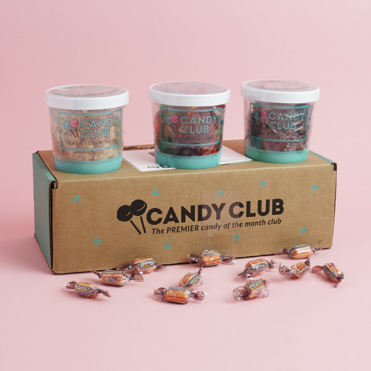 Candy Club candy surroudning box
