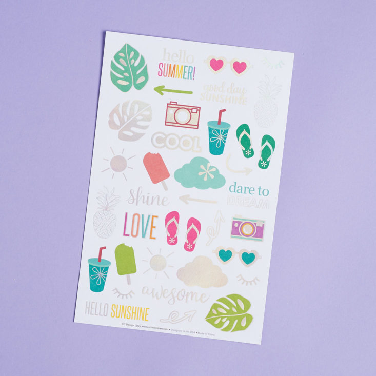 erin condren journal stickers
