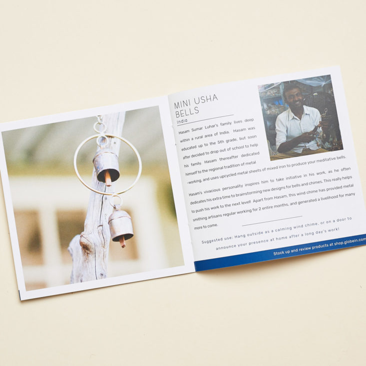globe in mindfulness booklet