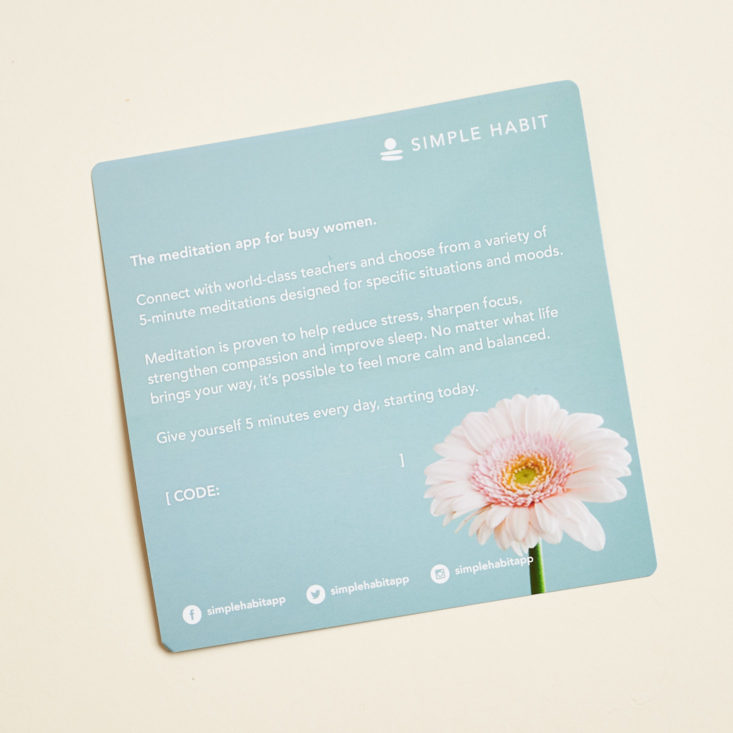 globe in mindfulness promo card