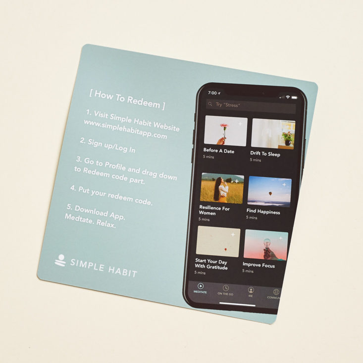 globe in mindfulness info card