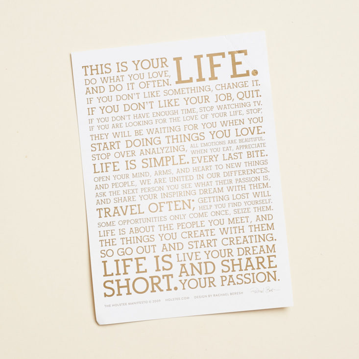 globe in mindfulness poster