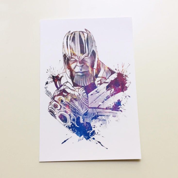 4x6 Thanos Art Print -