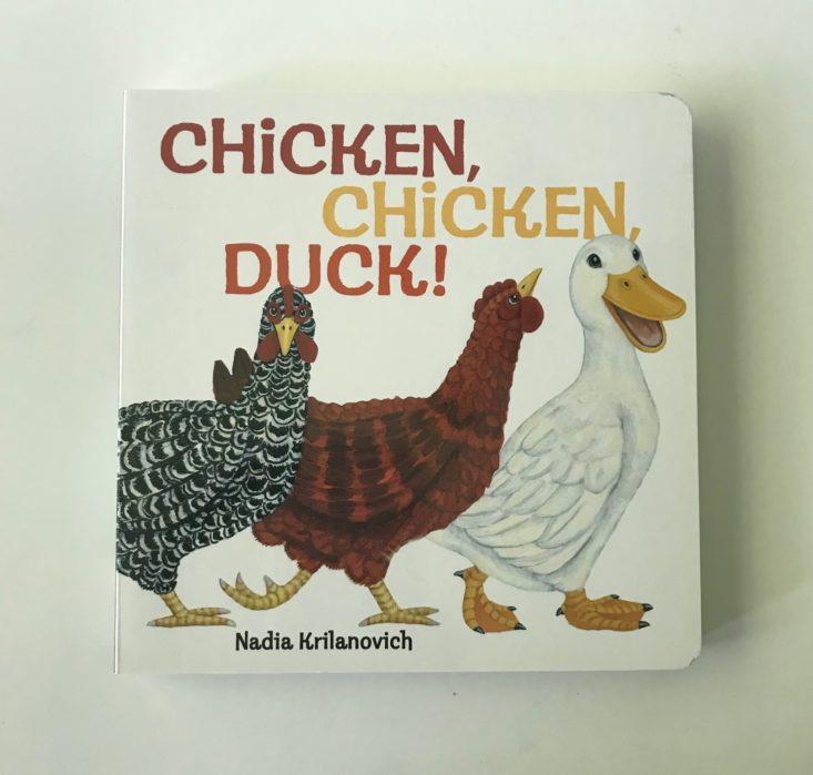 Kids BookCase.Club Box Review May 2018 - 12) chicken front