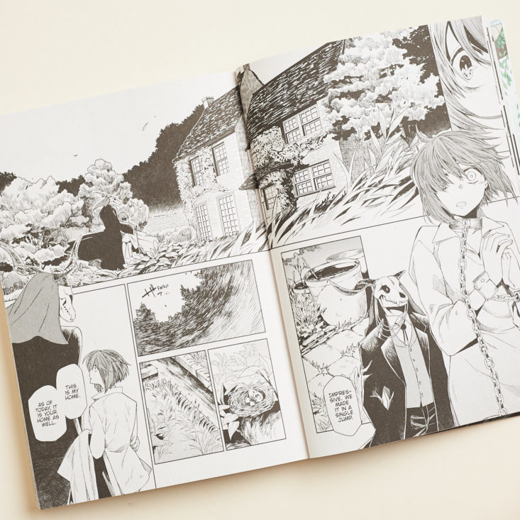 Loot Anime inside manga page