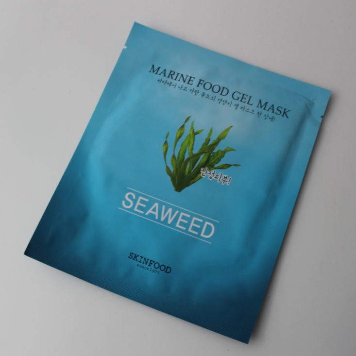Mask Maven May 2018 Gel Seaweed