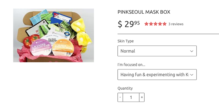 Pink Seoul May 2018 Mask Survey