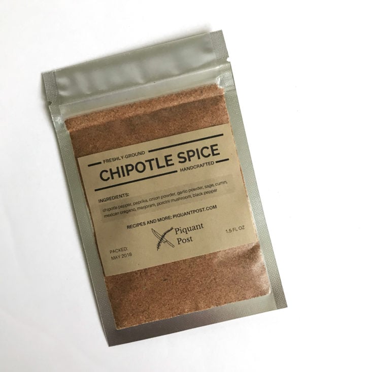Piquant Post May 2018 - chipotle spice