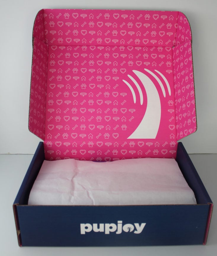 open Pupjoy box