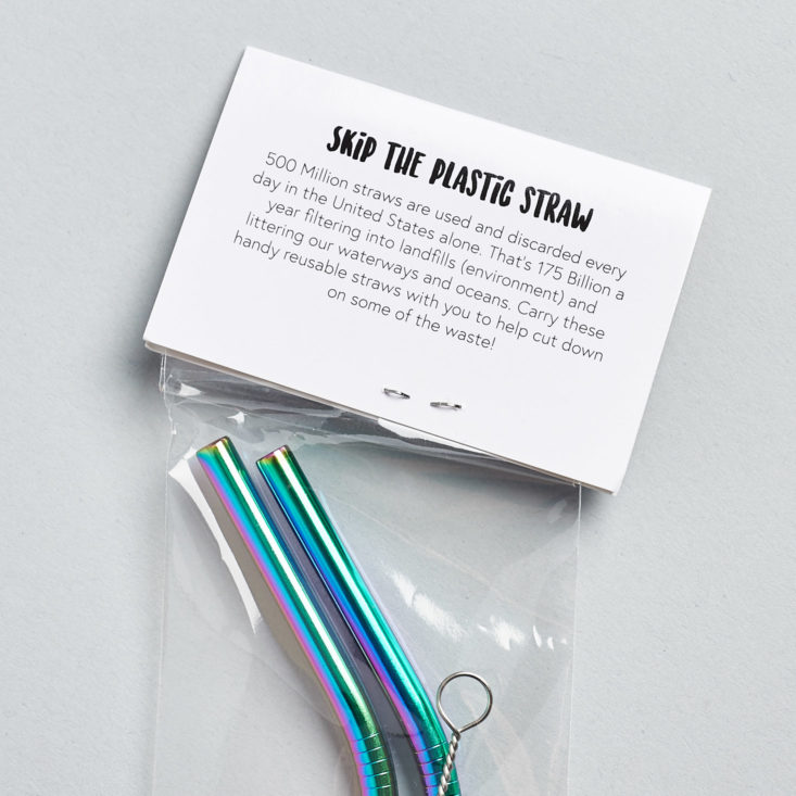 quirky crate straw package