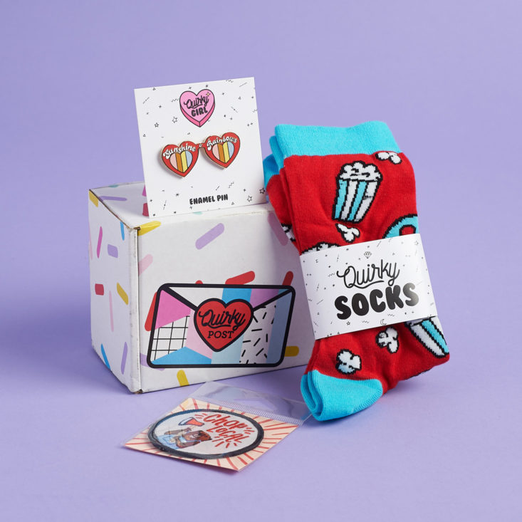 quirky post all items and review