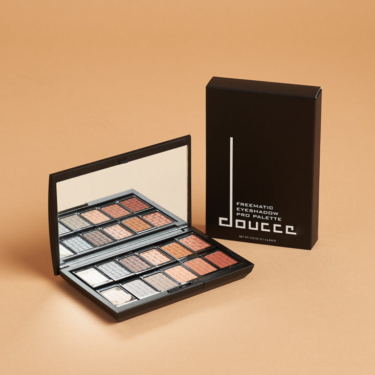 badass box doucee eyeshadow palette