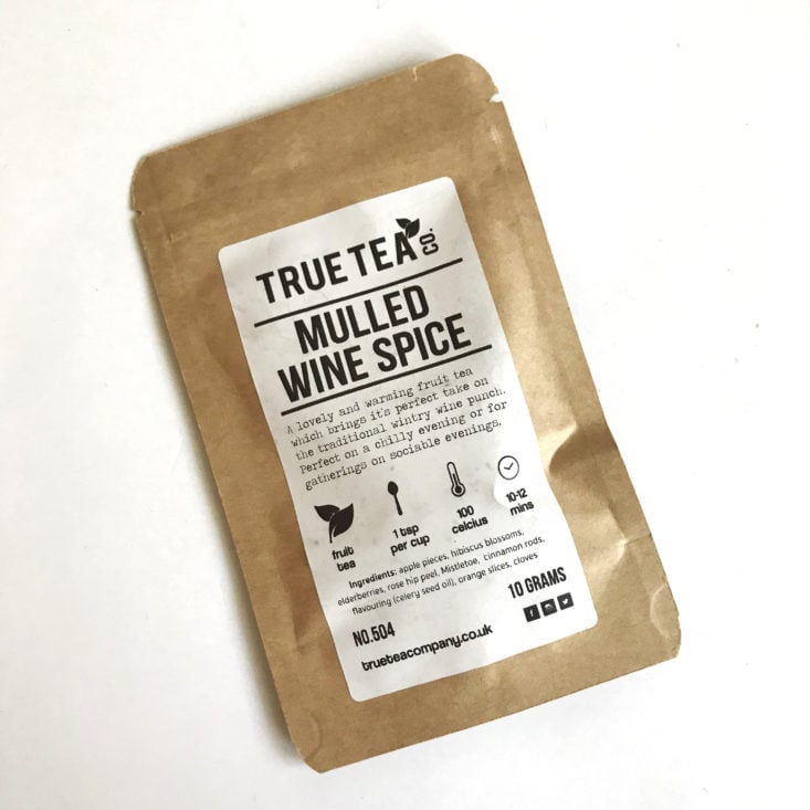 Uncorked May 2018 - true tea mulled wine spice