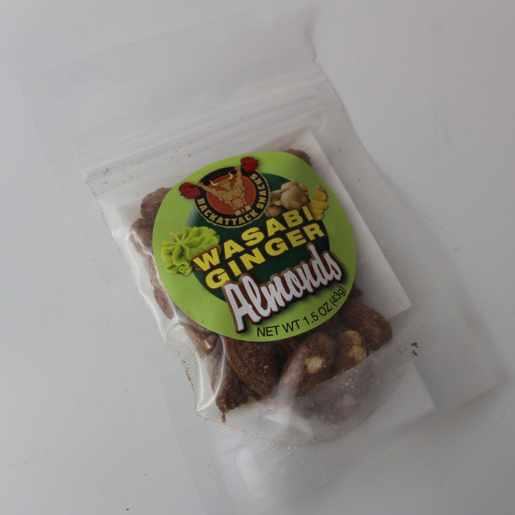 Backattack Snacks Wasabi Ginger Almonds (1.5 oz)