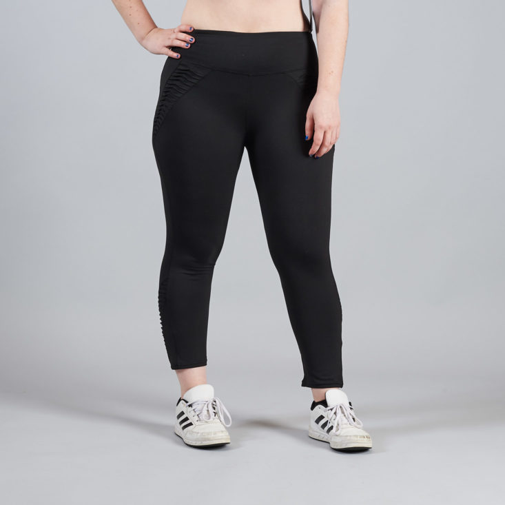 wantable cropped black leggings