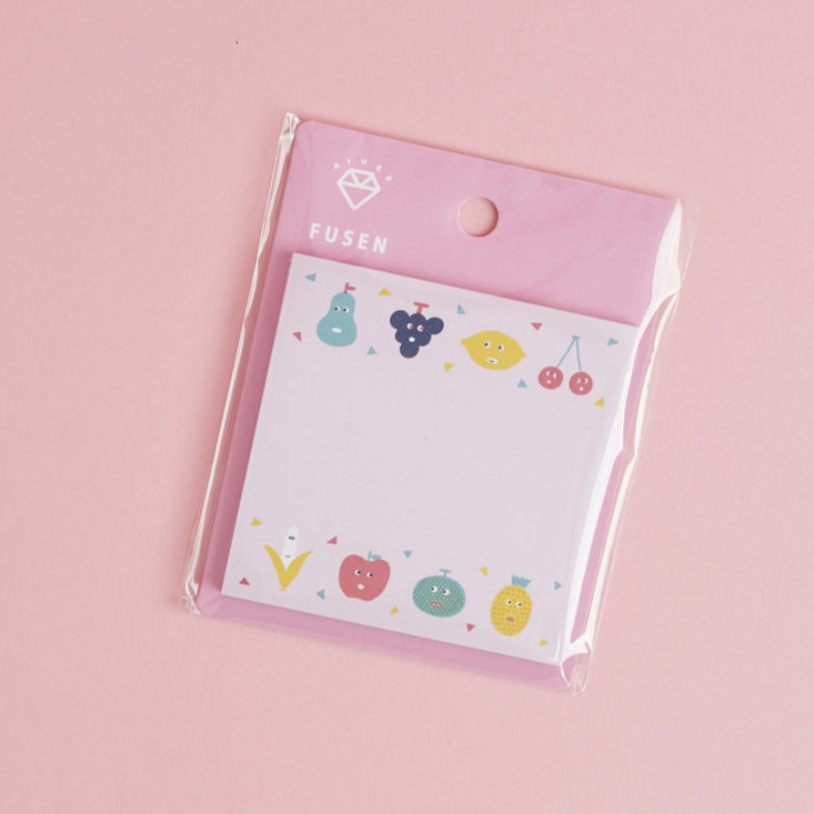 Fruit-chan Sticky Notes in package