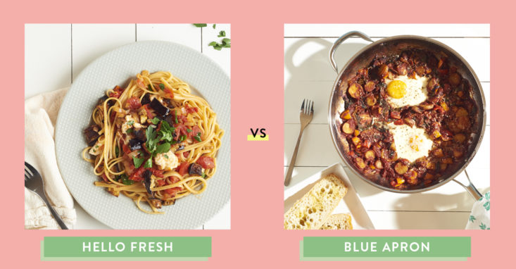 blue apron vs hello fresh finished dishes