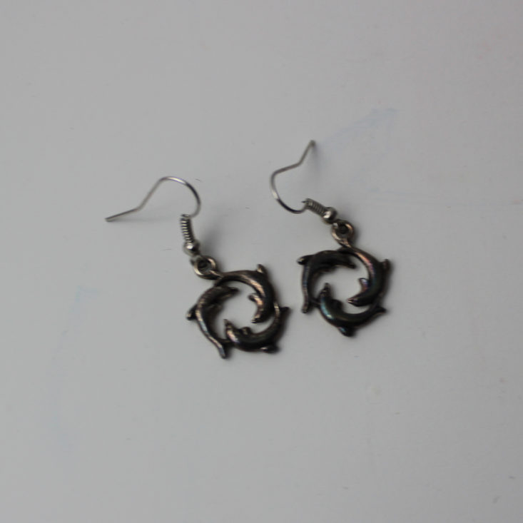 Dolphin Earrings on Stainless Steel Wires 