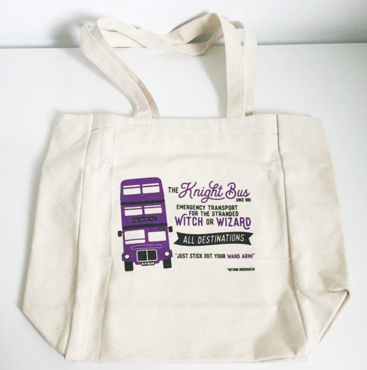 Knight Bus Canvas Tote Bag