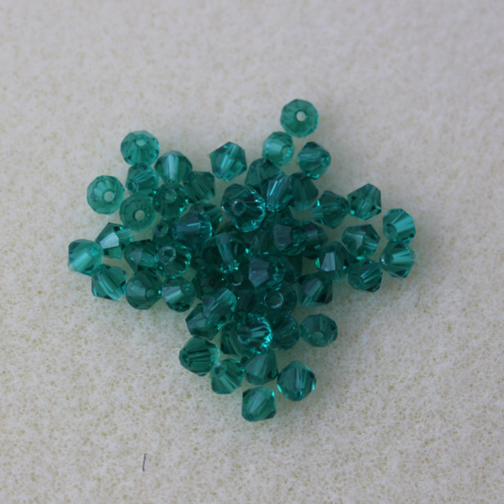 50 Pieces 4mm Chinese Crystal Bicone in Teal