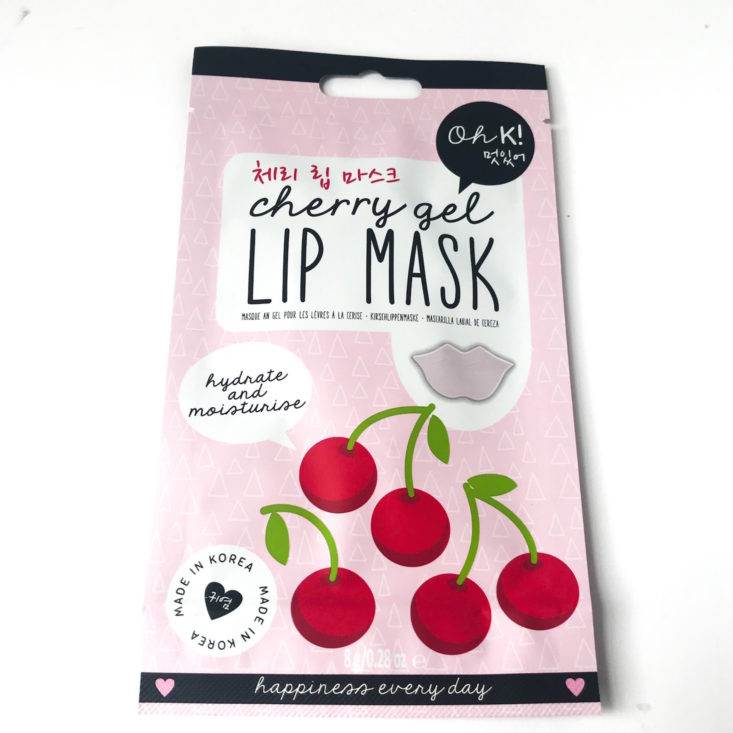 Oh K! Cherry Lip Mask, 1 mask