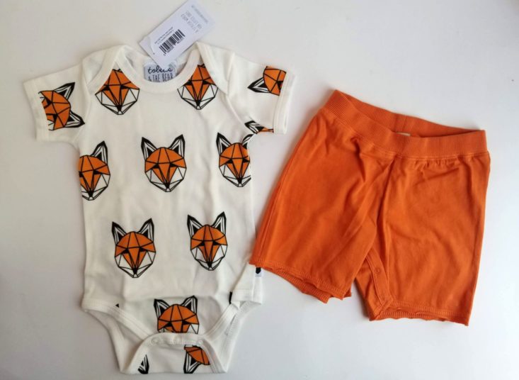 Fresh Little Love Fox Bodysuit and shorts