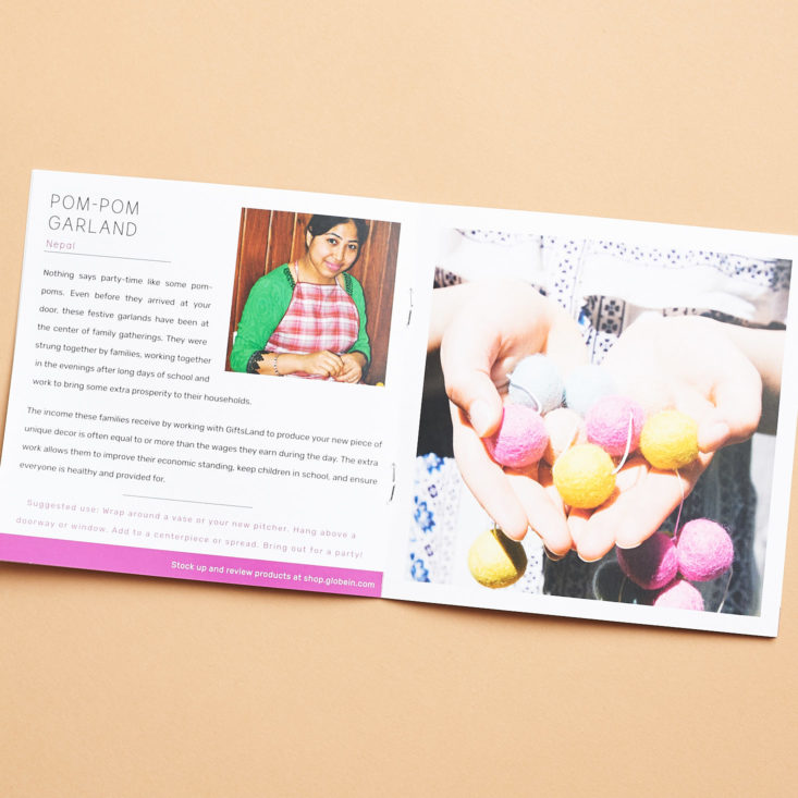 globein tea party pom pom