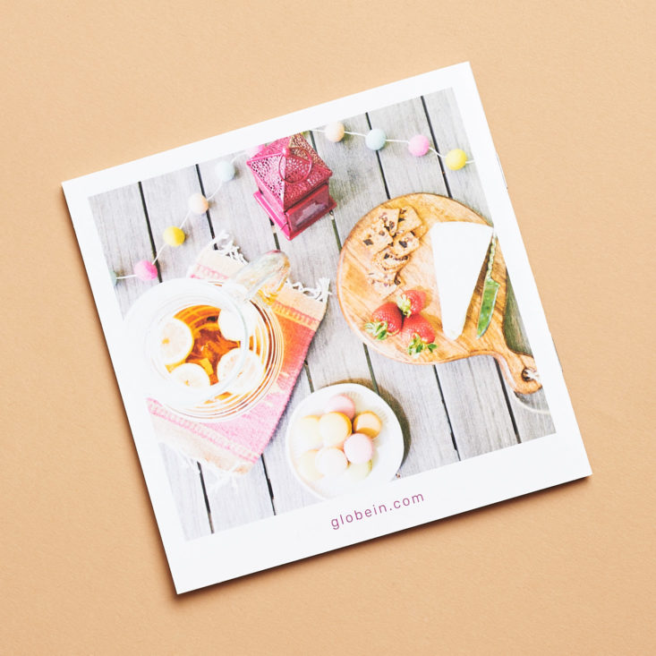 globein tea party booklet