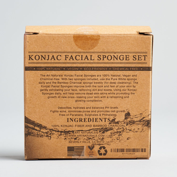 goddess provisions konjac sponge box