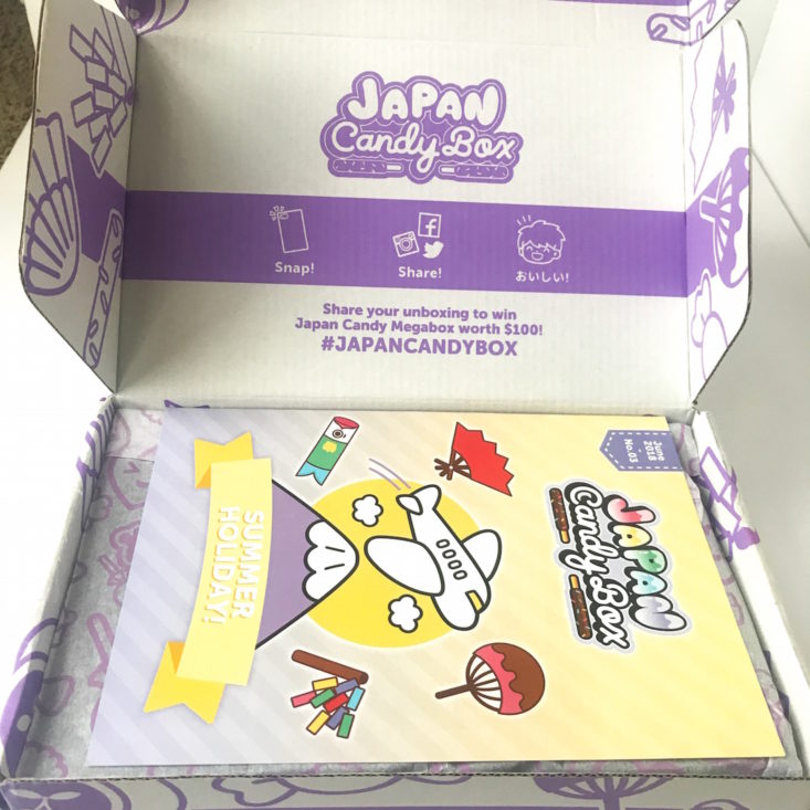 open Japan Candy box