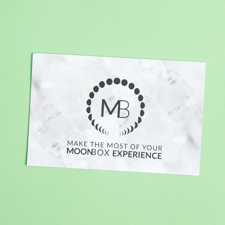 moon box card