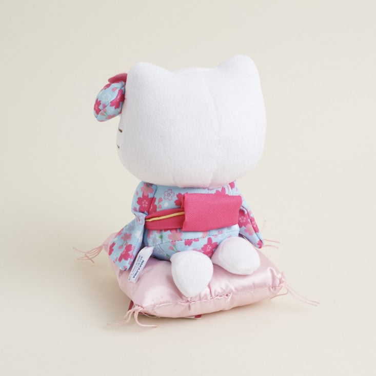 back of Hello Kitty Kimono Plush