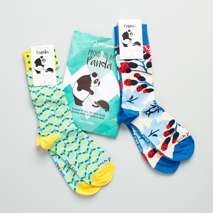 Sock Panda June 2018 Women's Socks Subscription
