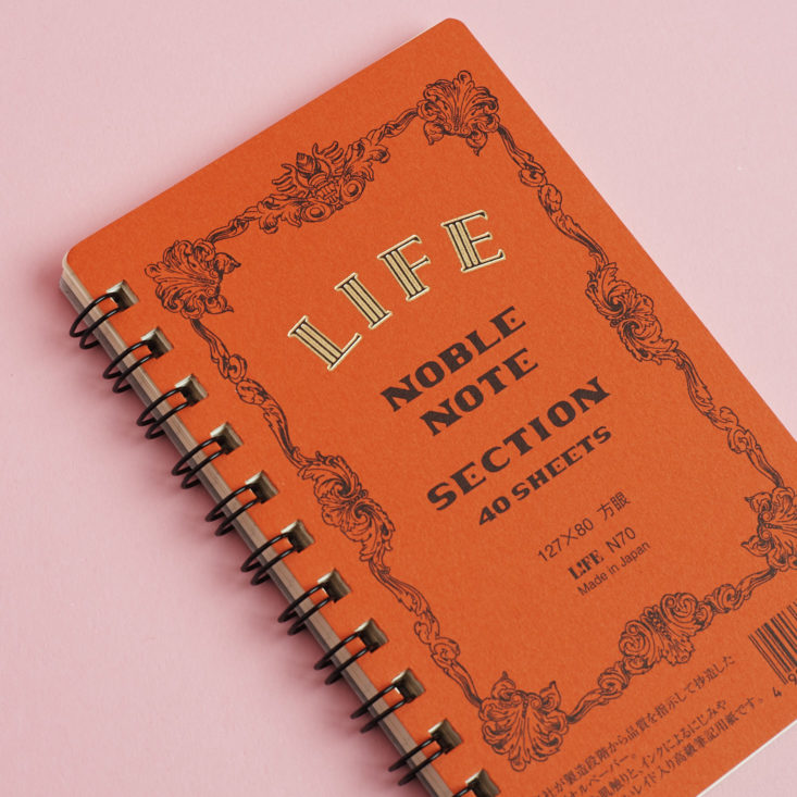 close u of Life Stationery Noble Note Mini Notebook