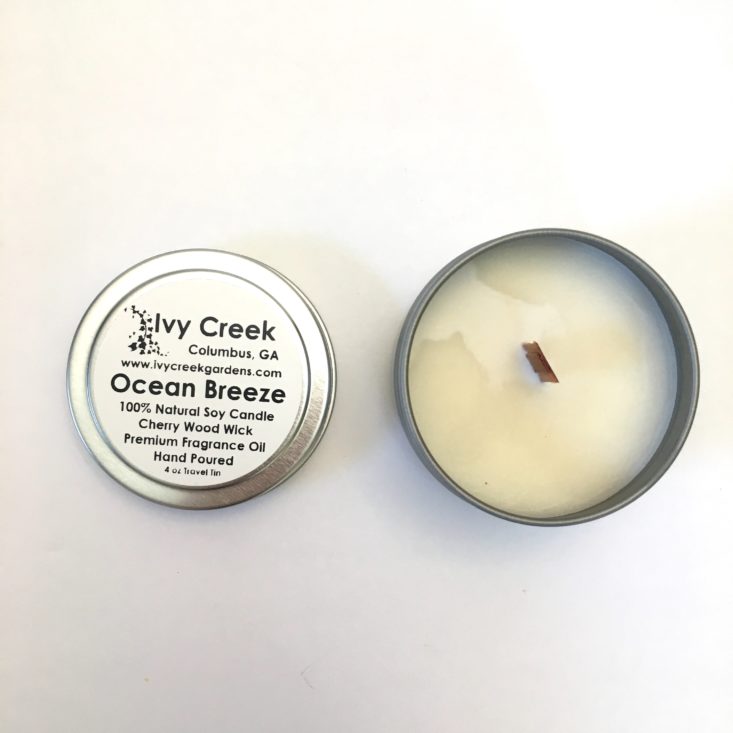 TheraBox soy candle